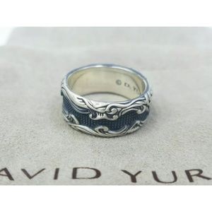 David Yurman men’s silver ring size 9.5